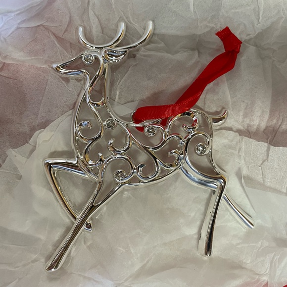 COPY - Lenox six silver plate ornaments - Picture 1 of 8